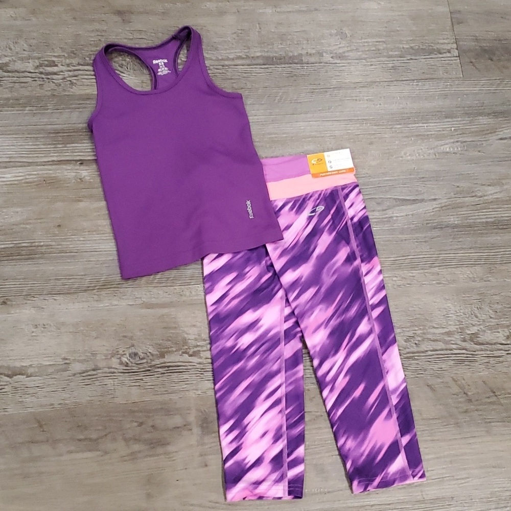 Reebok/Champion Matching Work Out Set Size 7-8